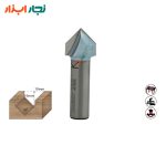 جزئیات تیغ وی بیت 90 درجه TD-301238 تایدوی برای حکاکی چوب و MDF