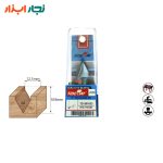 تیغ V شکل ۶۰ درجه TD-301833 نمای پهلو مناسب حکاکی چوب و MDF