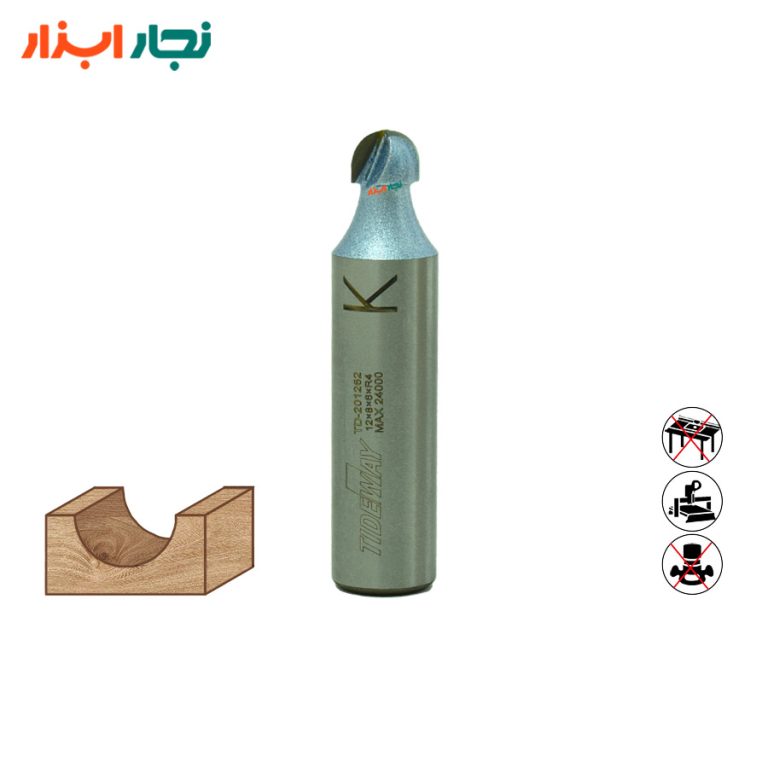 تیغ شیارزن انگشتی تایدوی TD-201262 نمای روبرو