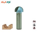 تیغ شیارزن انگشتی تایدوی TD-201267 شفت ۱۲ نمای روبرو