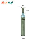 ابعاد تیغ شیارزن انگشتی تایدوی TD-201860