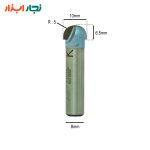 ابعاد و اندازه تیغ شیارزن انگشتی تایدوی TD-201864