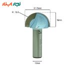 ابعاد تیغ شیارزن انگشتی TD_201271 – عرض 31.75، عمق کارگیر 19 شعاع R15.9
