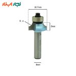 ابعاد و اندازه تیغ بانکی اورفرز R4 شفت 8 تایدوی