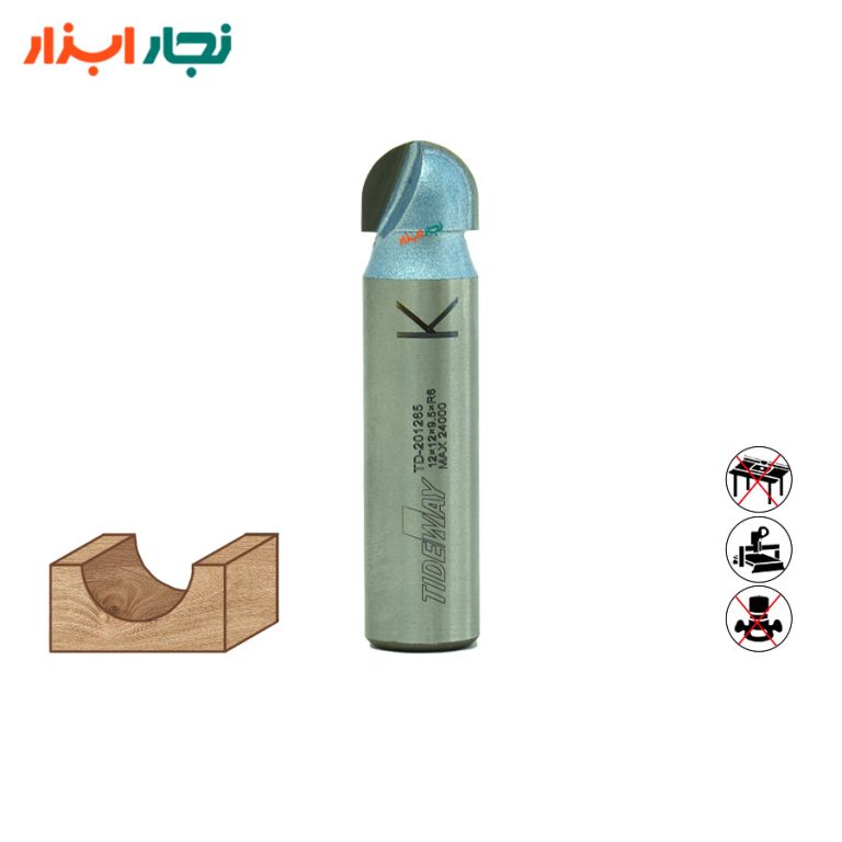 تیغ شیارزن انگشتی تایدوی TD-201265 نمای روبرو