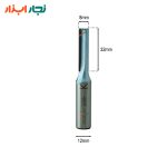 ابعاد تیغ شیارزن ۸میلی‌متر TD-101221 تایدوی