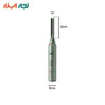 ابعاد تیغ شیارزن4میلی‌متر تایدوی TD-101831