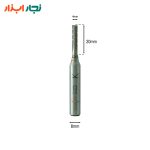 ابعاد تیغ شیارزن4میلی‌متر تایدوی TD-101834
